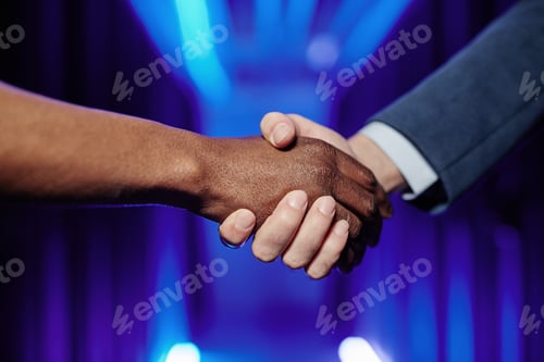 Preview: Recruiter Shaking Hands with Employee