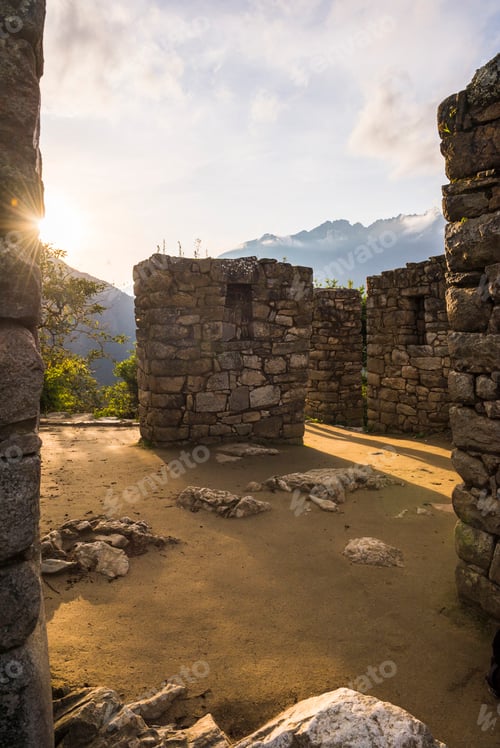 Preview: Sun Gate (Inti Punku or Intipuncu), Machu Picchu, Cusco Region, Peru, South America