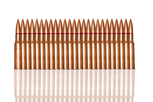 Preview: bullets on white background