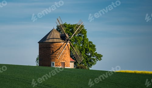 Preview: Spring countryside landscape