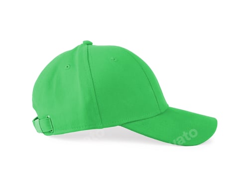 Preview: Stylish green baseball cap isolated on white