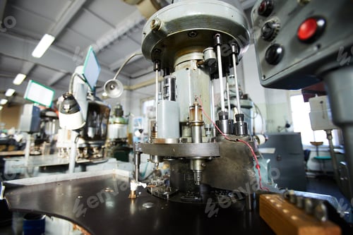 Preview: Manufacturing machine of clock factory