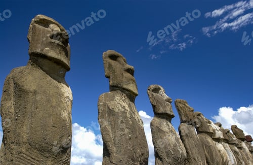 Preview: The Moai of Easter Island in the South Pacific