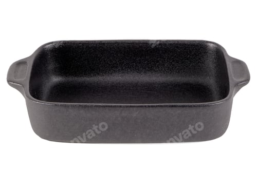Preview: Black rectangular pot for stove