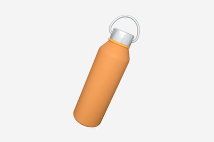 Preview: Water Bottle Outdoor 3D Illustration