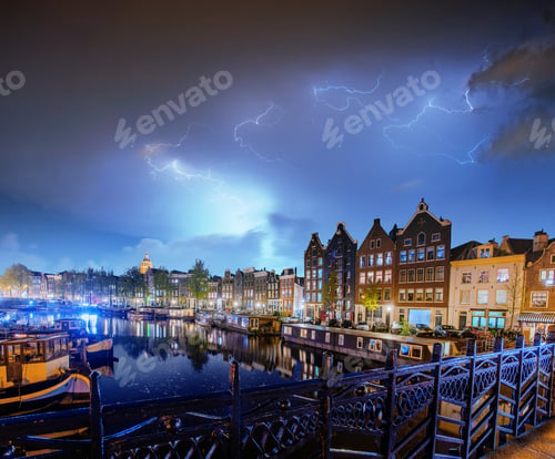 Preview: Fantastic collage. Beautiful lightning