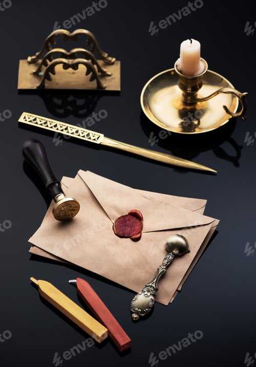 Preview: Vintage writing accessories