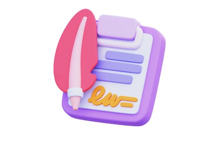 Preview: Clipboard 3D Illustration