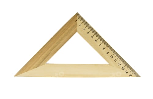 Preview: wooden triangle