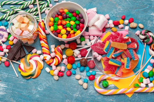 Preview: A lot of colorful candy