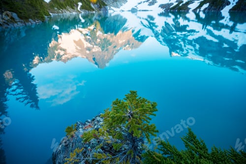 Preview: Mountains lake