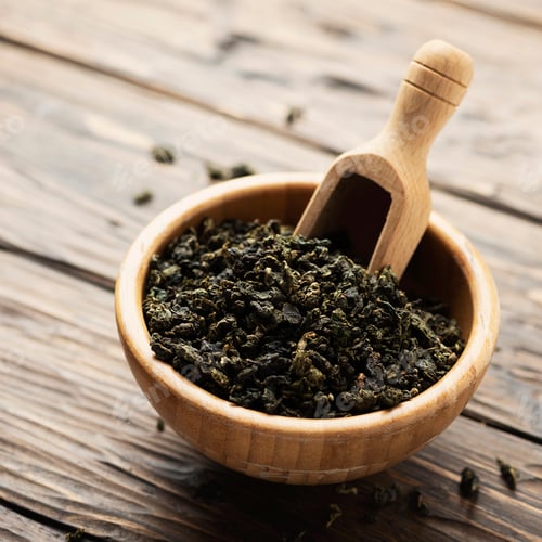 raw green tea