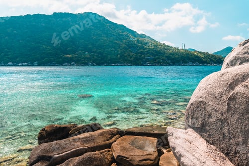 Preview: Beach and sea at Koh Tao, Thailand