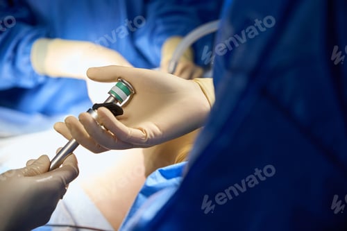 Preview: Surgeons Perform Operation with Medical Instrument