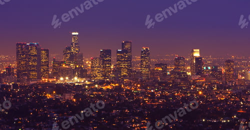 Preview: Los Angeles, Urban City at Sunset