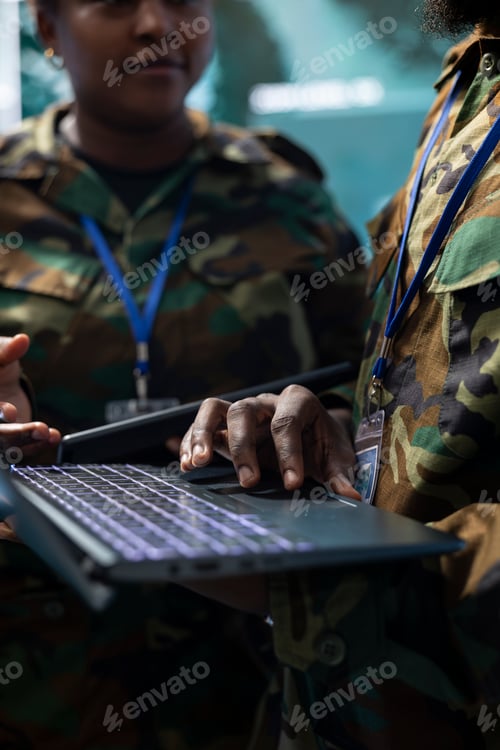 Preview: Army staff establishing new operating bases on a satellite world map