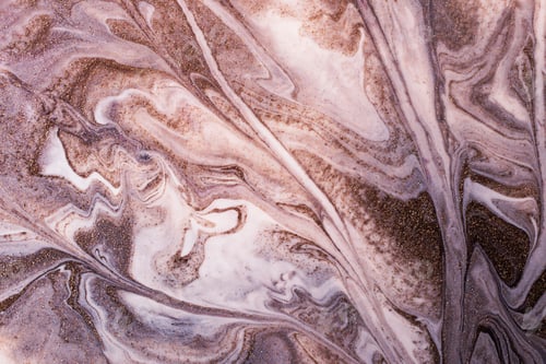 Preview: Shimmer liquid stripy background from liquid nail polishes,brown and milky colors.