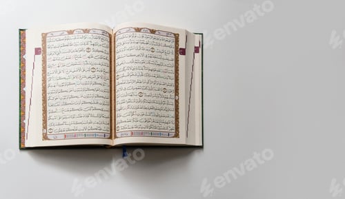 Preview: Holy Book Al Quran that Open