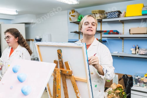 Preview: Inspiring Artistic Creation in a Special Needs Painting Class