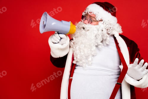 Preview: Funny Santa Claus portrait