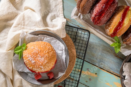 Preview: Portuguese fried dough with sugar