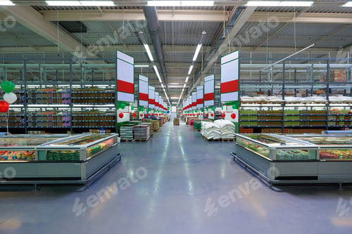 Preview: Empty rows in the supermarket