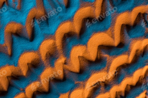 Preview: top view of abstract sandy background with color filter