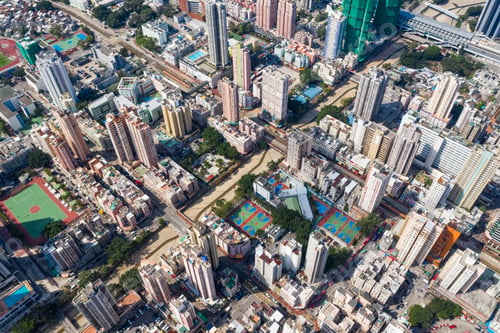 Preview: Yuen Long, Hong Kong 21 October 2018:- Hong Kong residential district