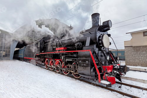 Preview: Retro steam train