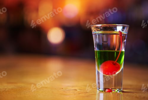Preview: Multi-coloured cocktail