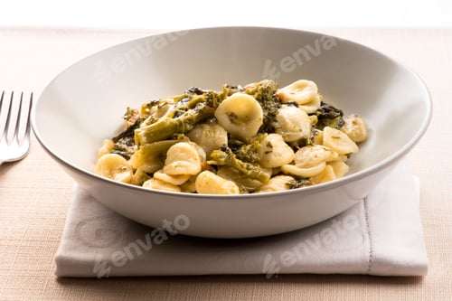 Preview: Bowl of Orecchiette Con Cime di Rapa from Puglia