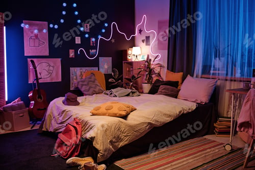 Preview: Modern Teen Girls Bedroom Interior