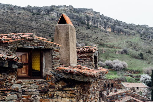 Preview: Traditional rural village house of Patones in Spain