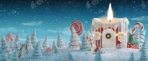 Preview: Amazing Christmas candle