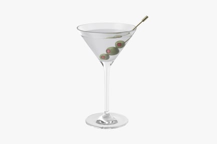 Preview: Classic Martini with Olive Garnish