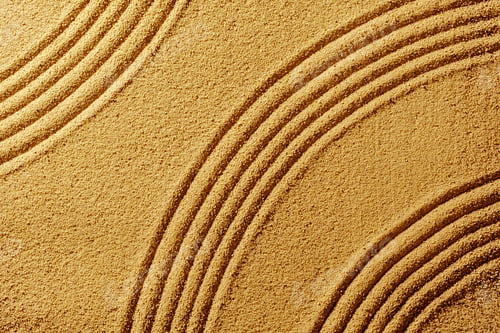 Preview: Texture yellow sand beach summer day and smooth abstract lines