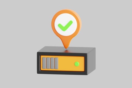 Preview: Validated safe location pin icon