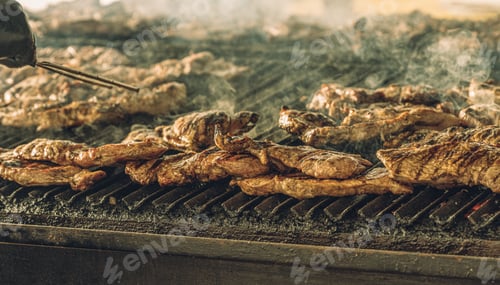 Preview: Tender Meat Cooking on the Grill