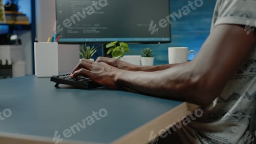 Vista previa: Códigos de programación de personas afroamericanas para servidores de firewall