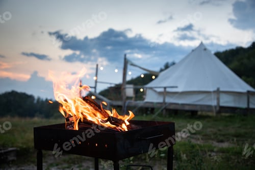 Preview: glamping or glamour camping with a dog