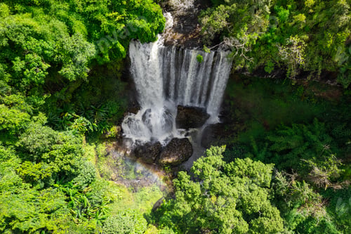 Preview: Waterfall in the forest in bolaven plateau Laos