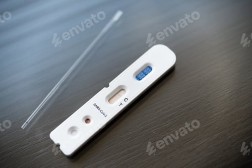 Preview: Negative test result by using rapid test device for COVID-19