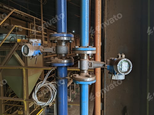 Preview: Flow meters are installed on wind and water pipe stems.