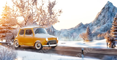 Preview: Cute little retro car