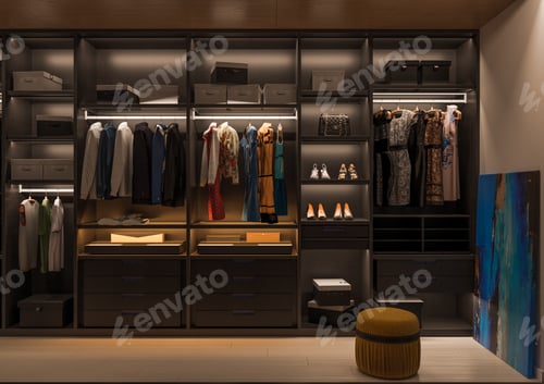 Preview: Modern interior of stylish apartment