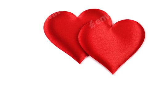 Preview: Valentines Day background with hearts