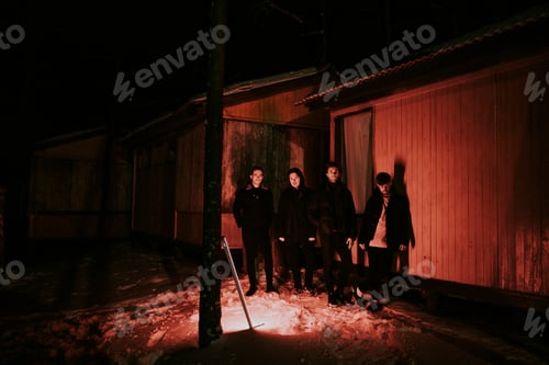 Preview: Band mate photo shoot