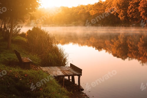 Preview: Morning lake