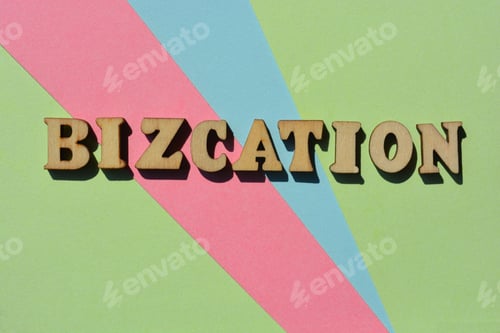Preview: Bizcation, blend of words, business and vacation