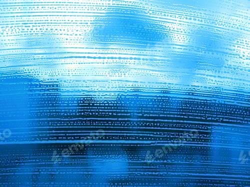 Preview: soap foam on the glass